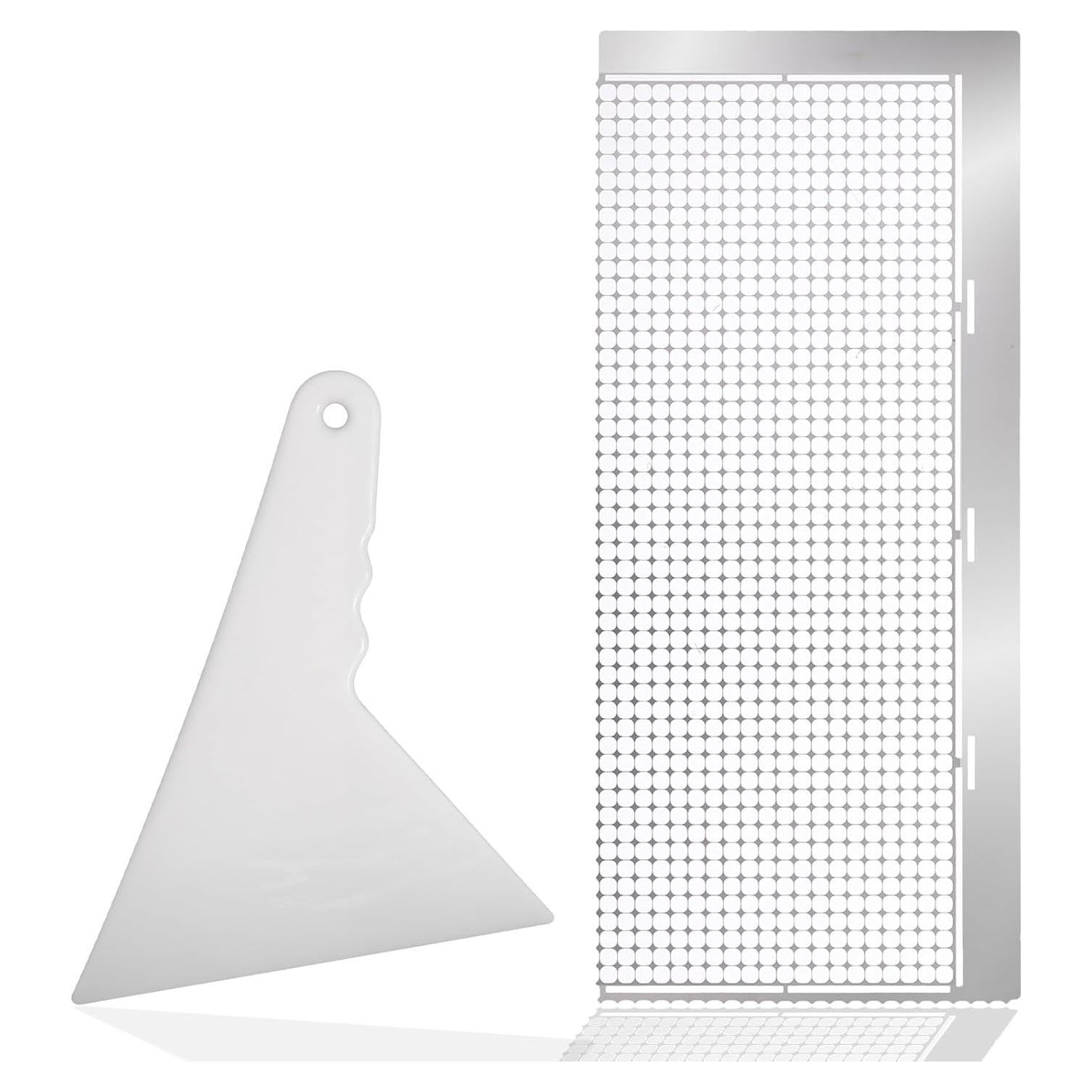 Juego de 2 Reglas de Dibujo de Diamante 5D Aphumedc 1020 Agujeros