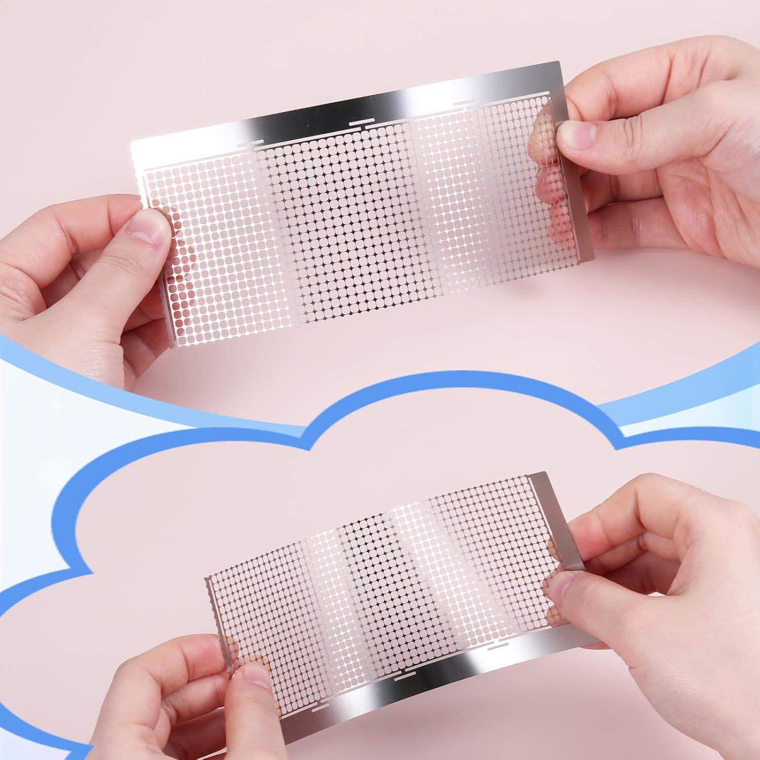 Juego de 2 Reglas de Dibujo de Diamante 5D Aphumedc 1020 Agujeros