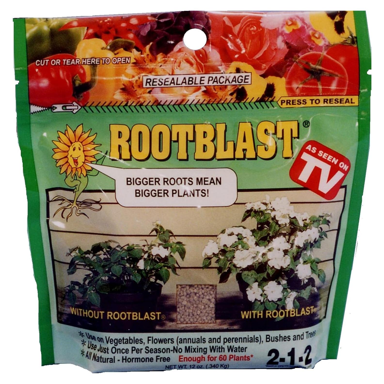 Fertilizante Granular Rootblast 340g - Crecimiento Rápido