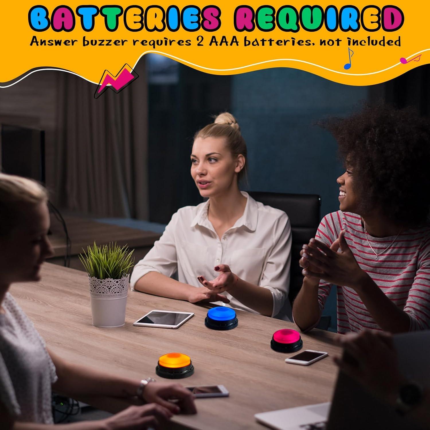 Zumbadores Grabables Honoson 8 Piezas para Juegos Brillantes