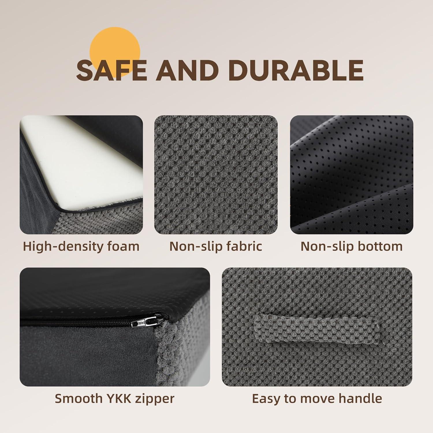 Escalera para Perros Miorun 3 Pasos Espuma Antideslizante