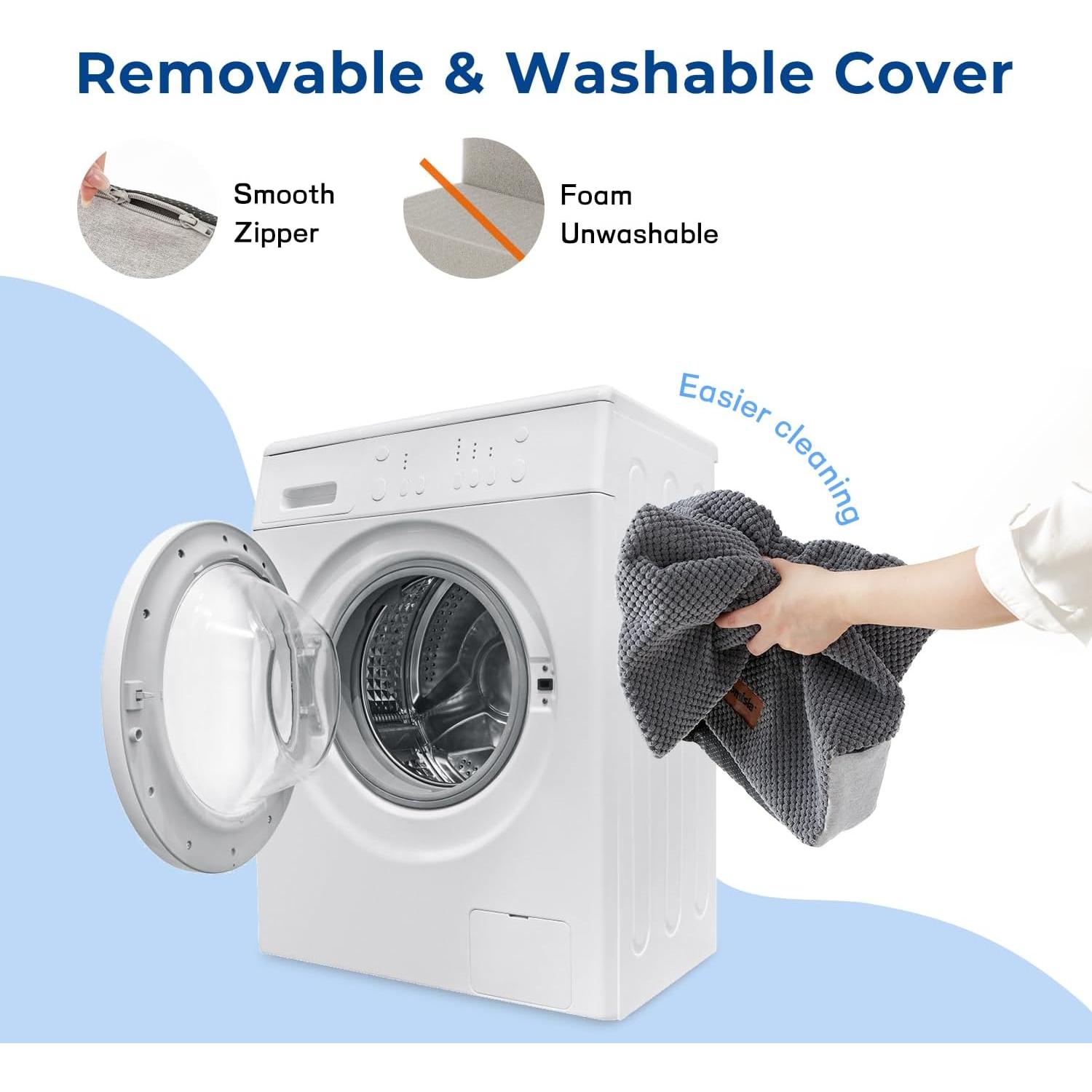 Escalera para Perros ZOMISIA 5 Escalones Antideslizante Gris