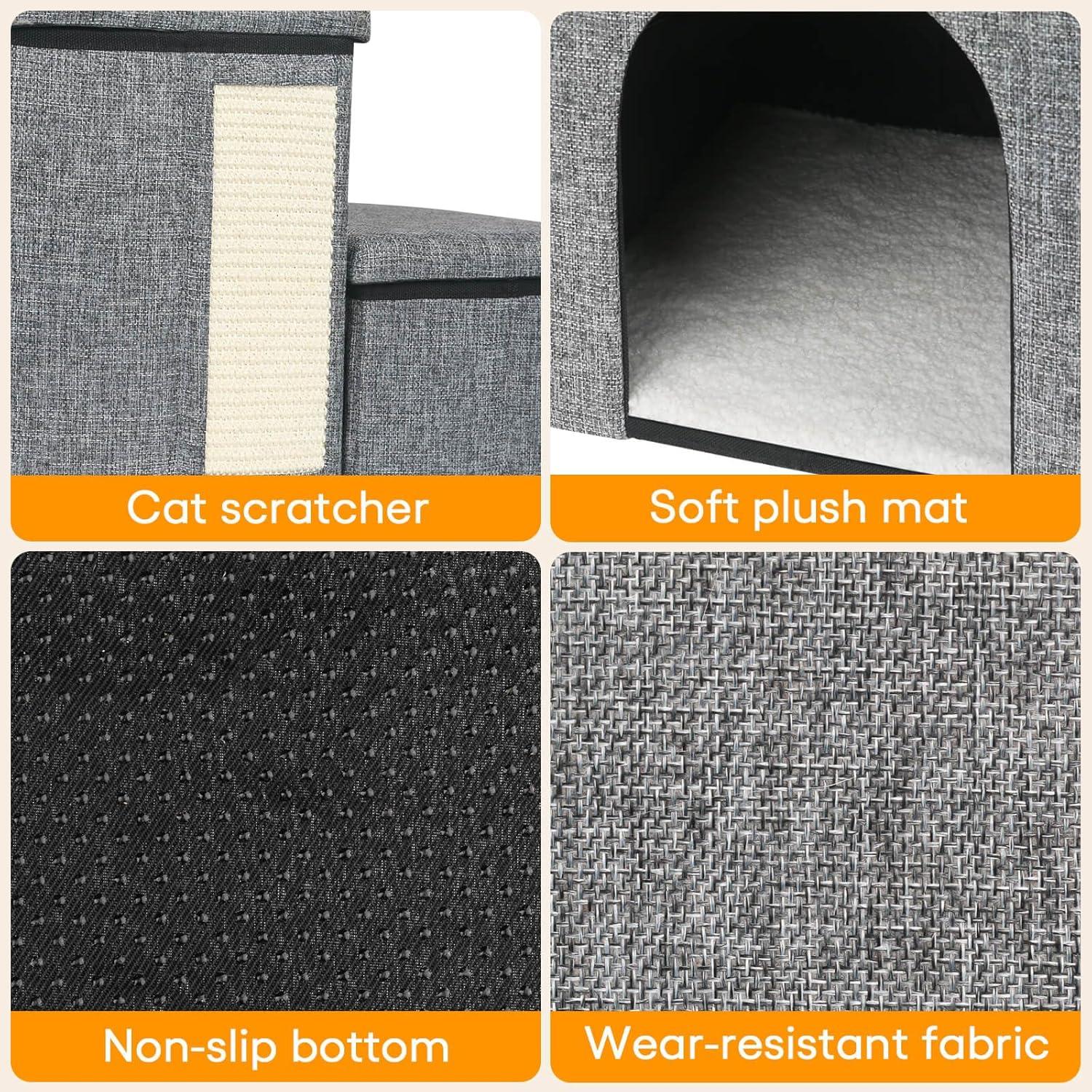 Escaleras Plegables para Perros Petizer 3 Escalones 43 cm