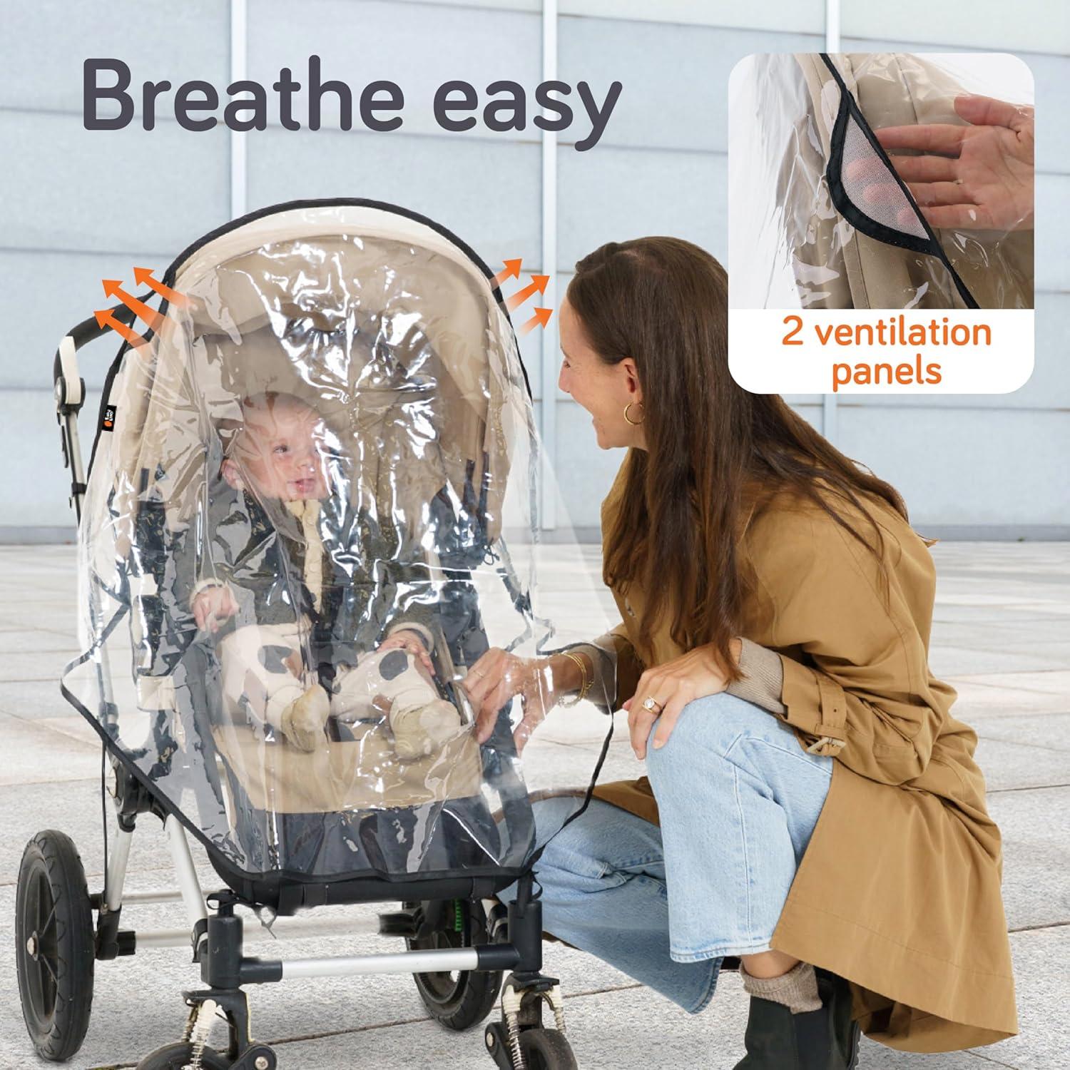 Cubierta para Cochecito Baby Uma Universal 100% Impermeable PEVA