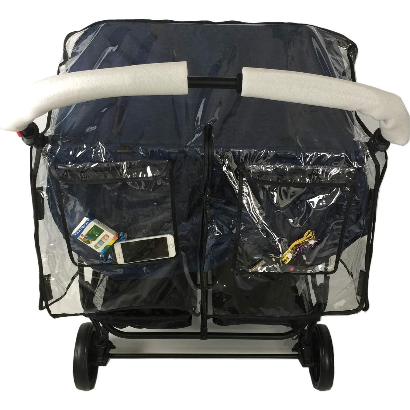 Cubierta de Lluvia Universal para Cochecito Doble EVA