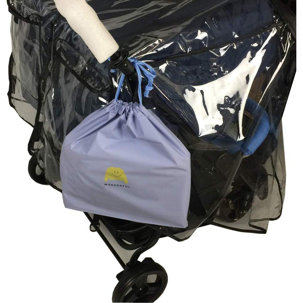 Cubierta de Lluvia Universal para Cochecito Doble EVA