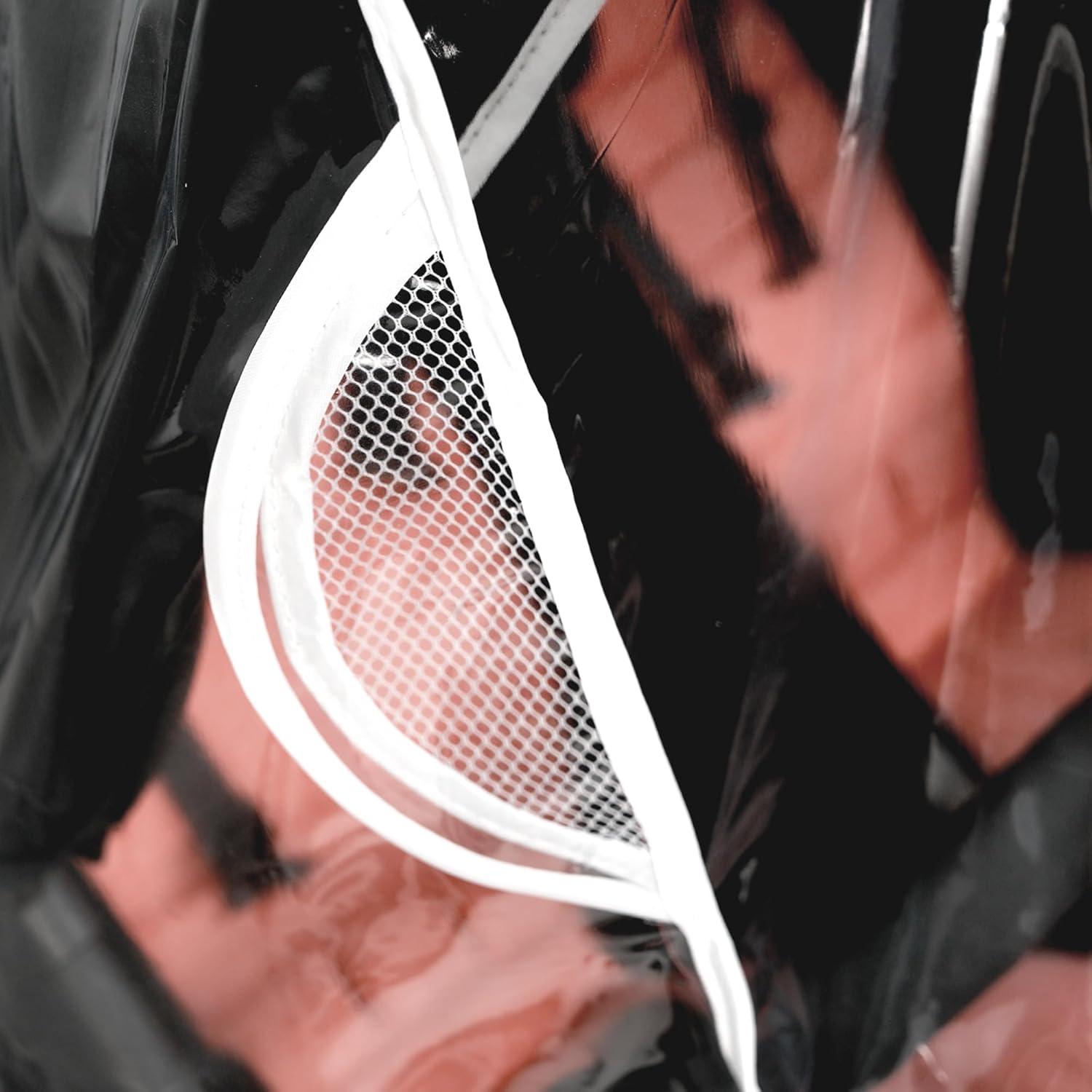 Cubierta de Lluvia Universal Ezkindheit para Carriolas Dobles