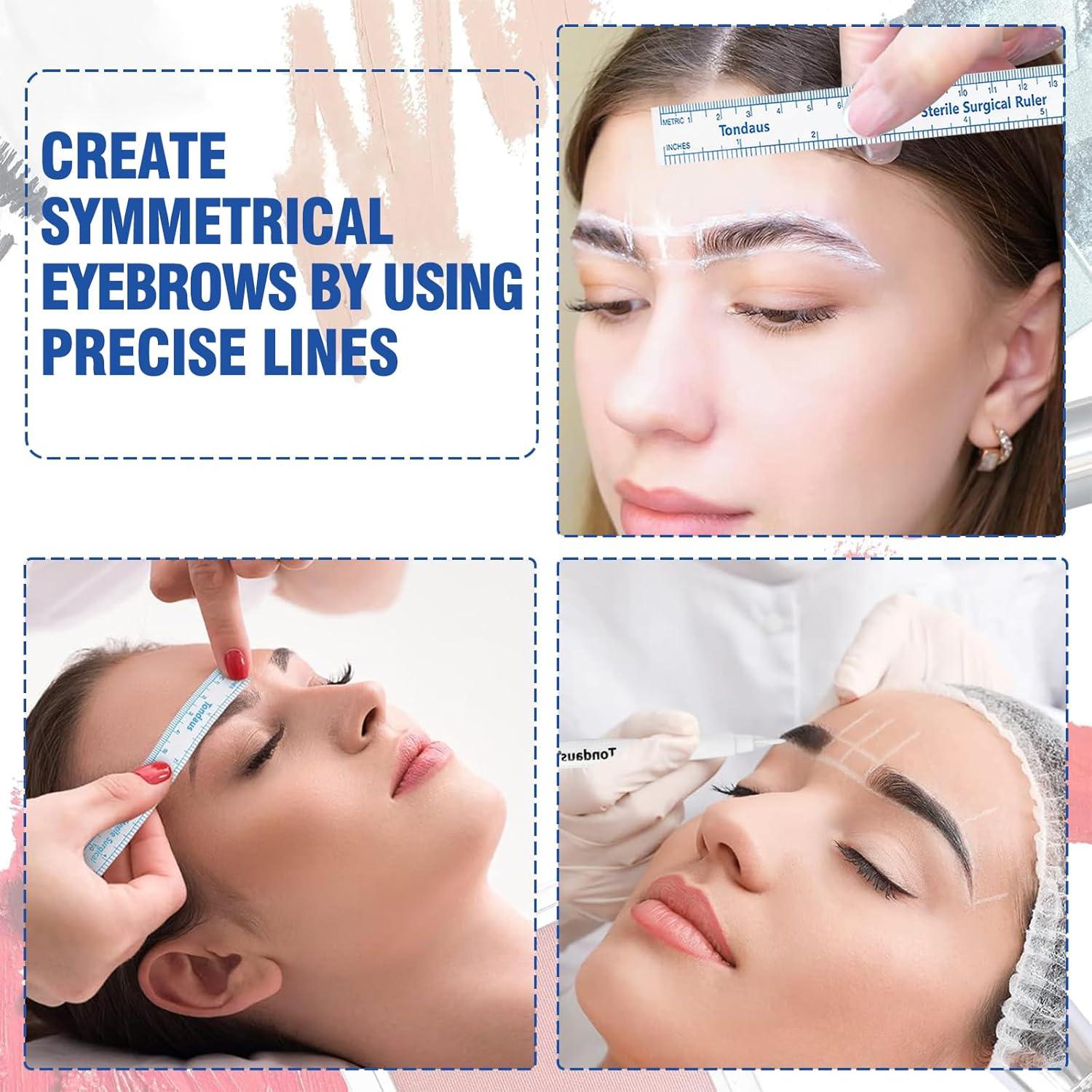 6 Marcadores de Piel Quirúrgicos TONDAUS 1mm Tinta Blanca