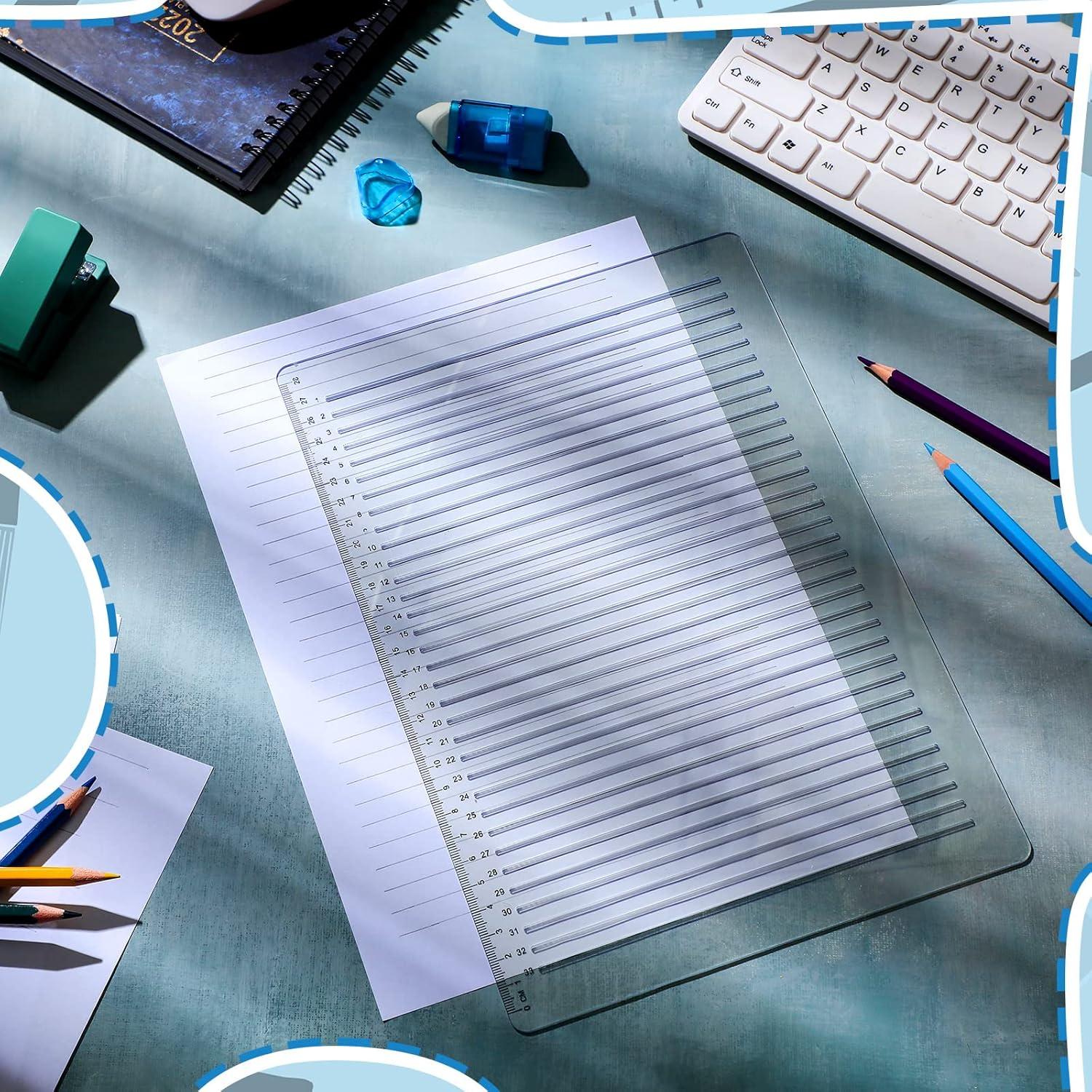 Plantillas de Caligrafía Fainne 28 cm - 2 Piezas con Espaciado