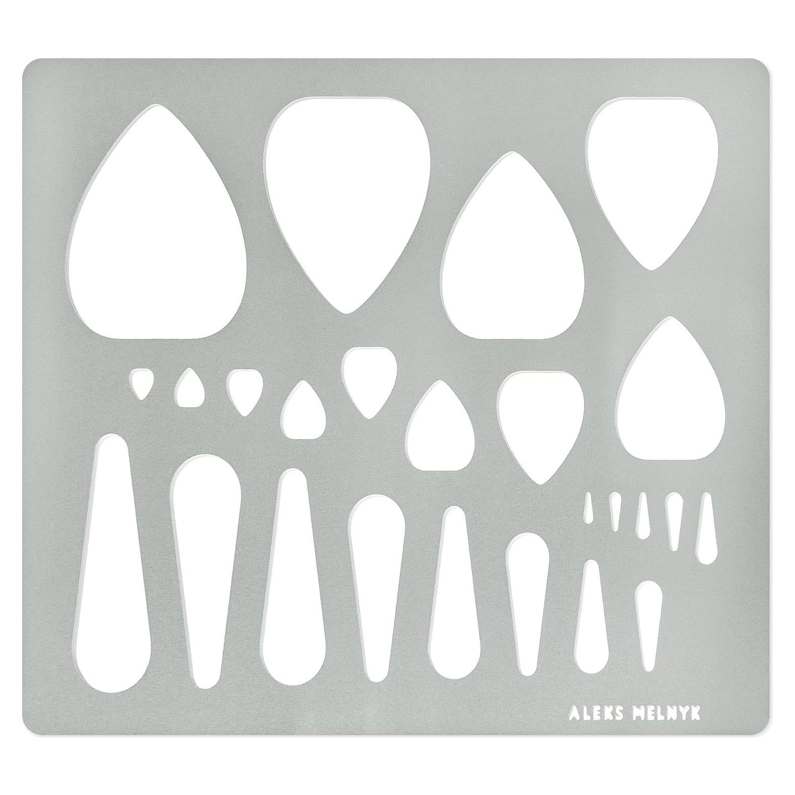 Plantilla de Metal para Joyería DIY Aleks Melnyk 204x185mm