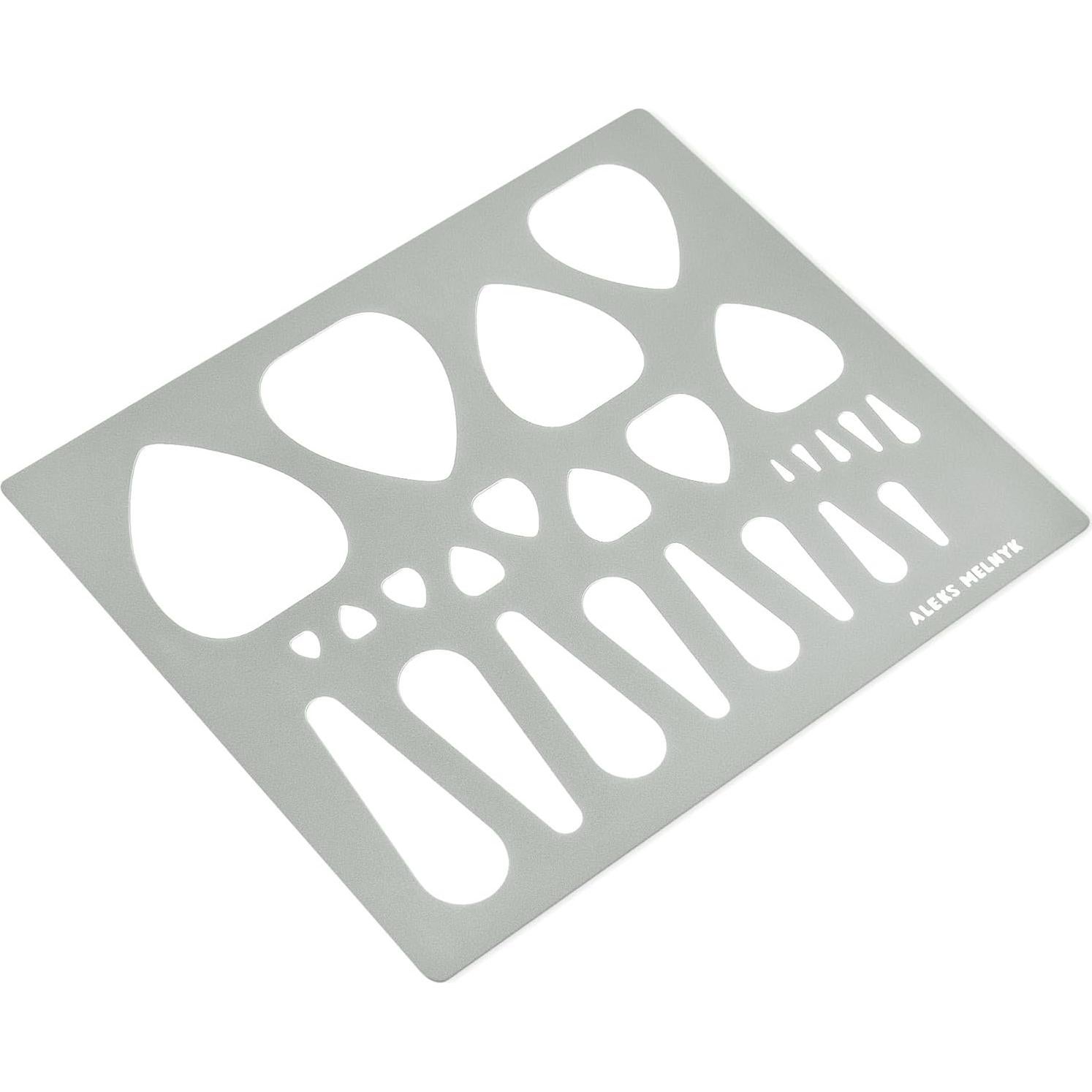 Plantilla de Metal para Joyería DIY Aleks Melnyk 204x185mm