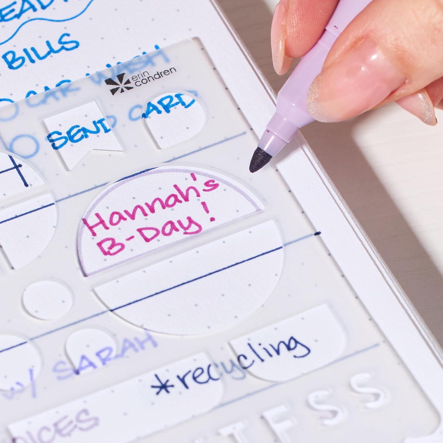 Plantillas de Planificación Erin Condren 3-Pack - Tareas, Días e Iconos