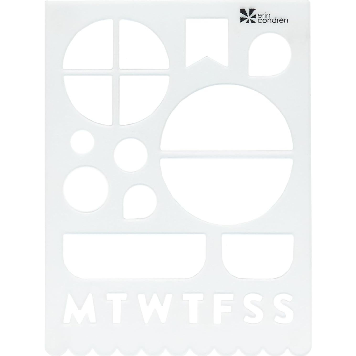 Plantillas de Planificación Erin Condren 3-Pack - Tareas, Días e Iconos