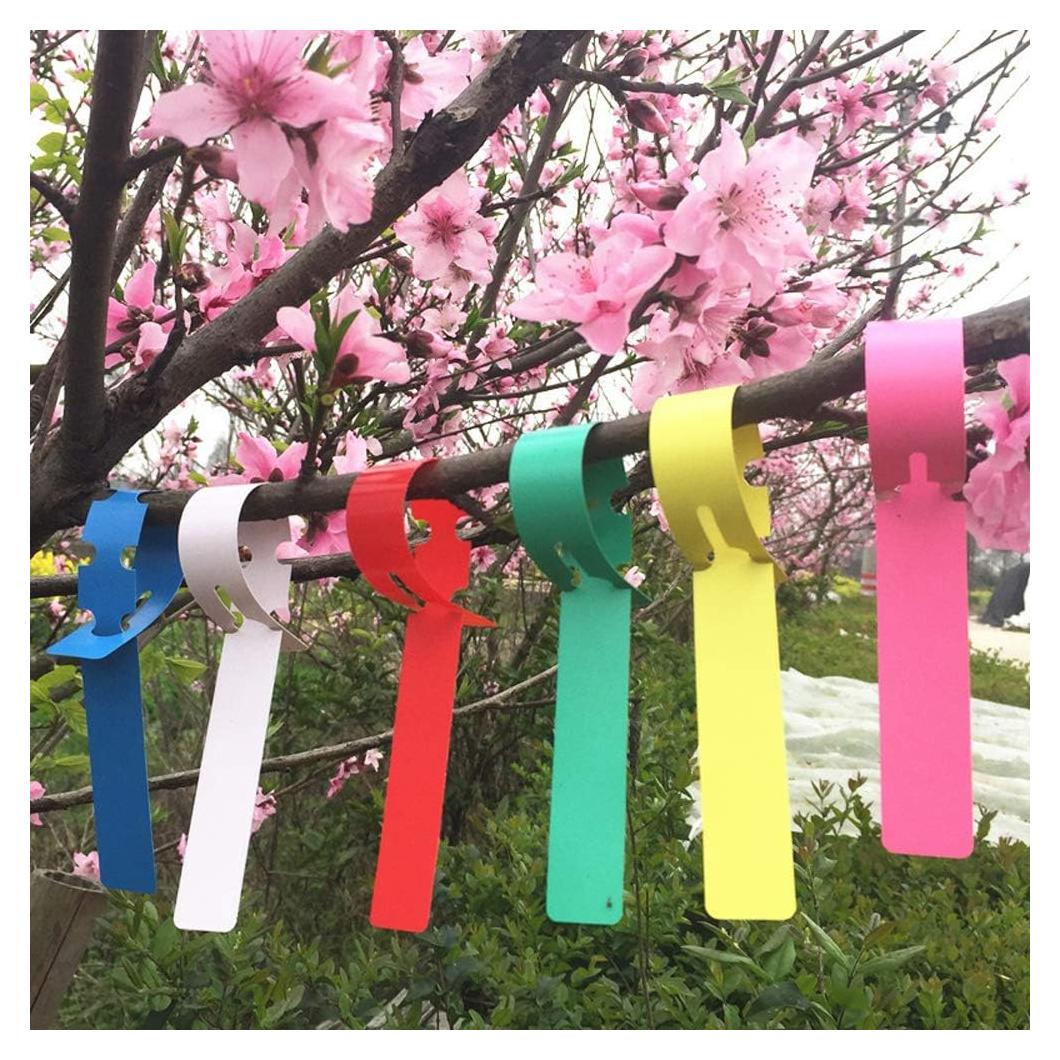 Etiquetas Plásticas para Plantas Mziart 120 Pcs Multicolor 20cm