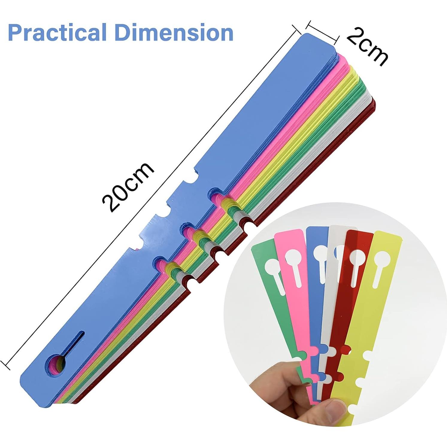 Etiquetas Plásticas para Plantas Mziart 120 Pcs Multicolor 20cm