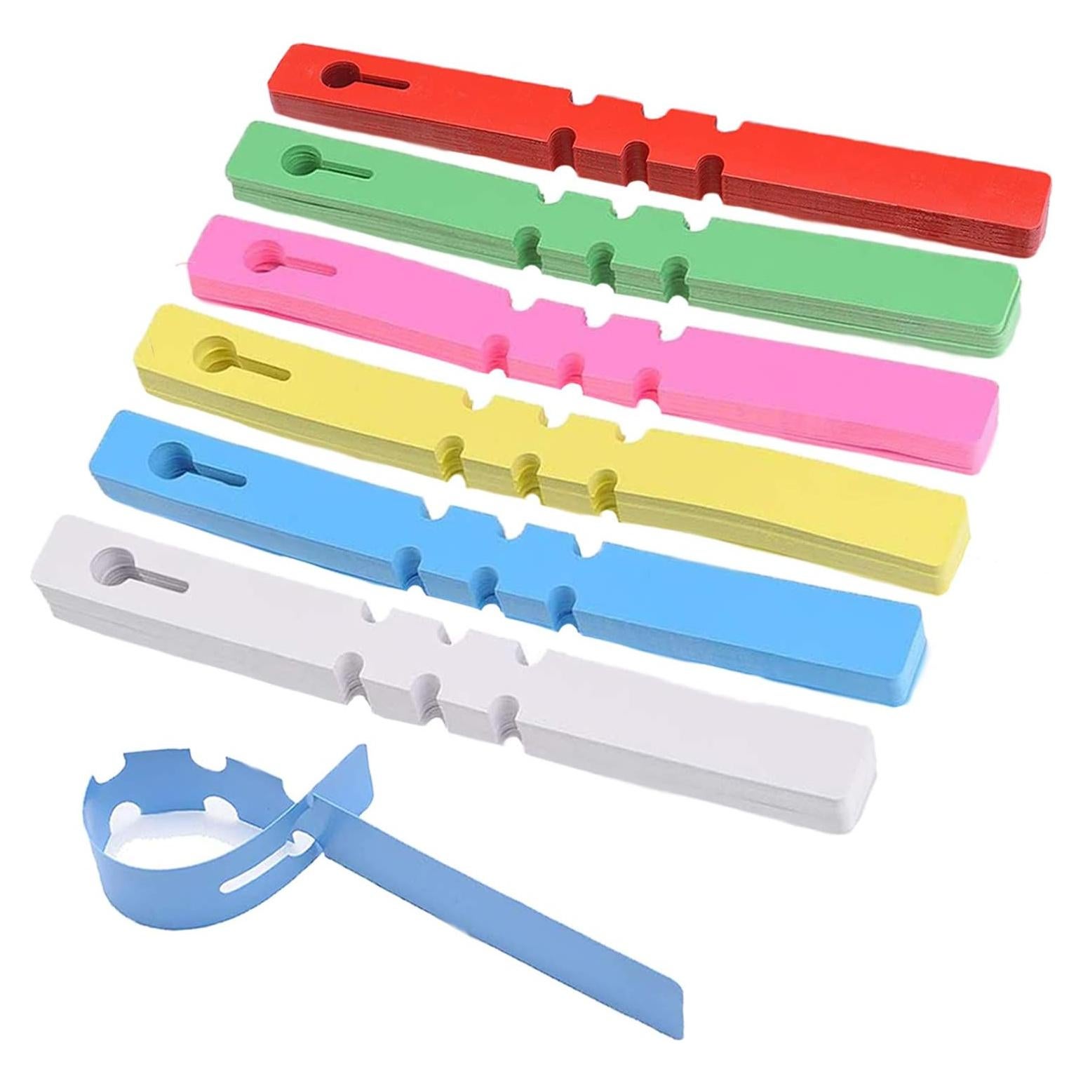 Etiquetas de Plantas BEADNOVA 120 Pcs Multicolor 21x2 cm