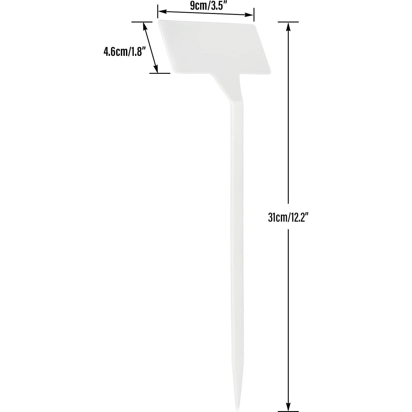 Etiquetas de Jardín de Plástico KINGLAKE GARDEN 30 pcs 30cm