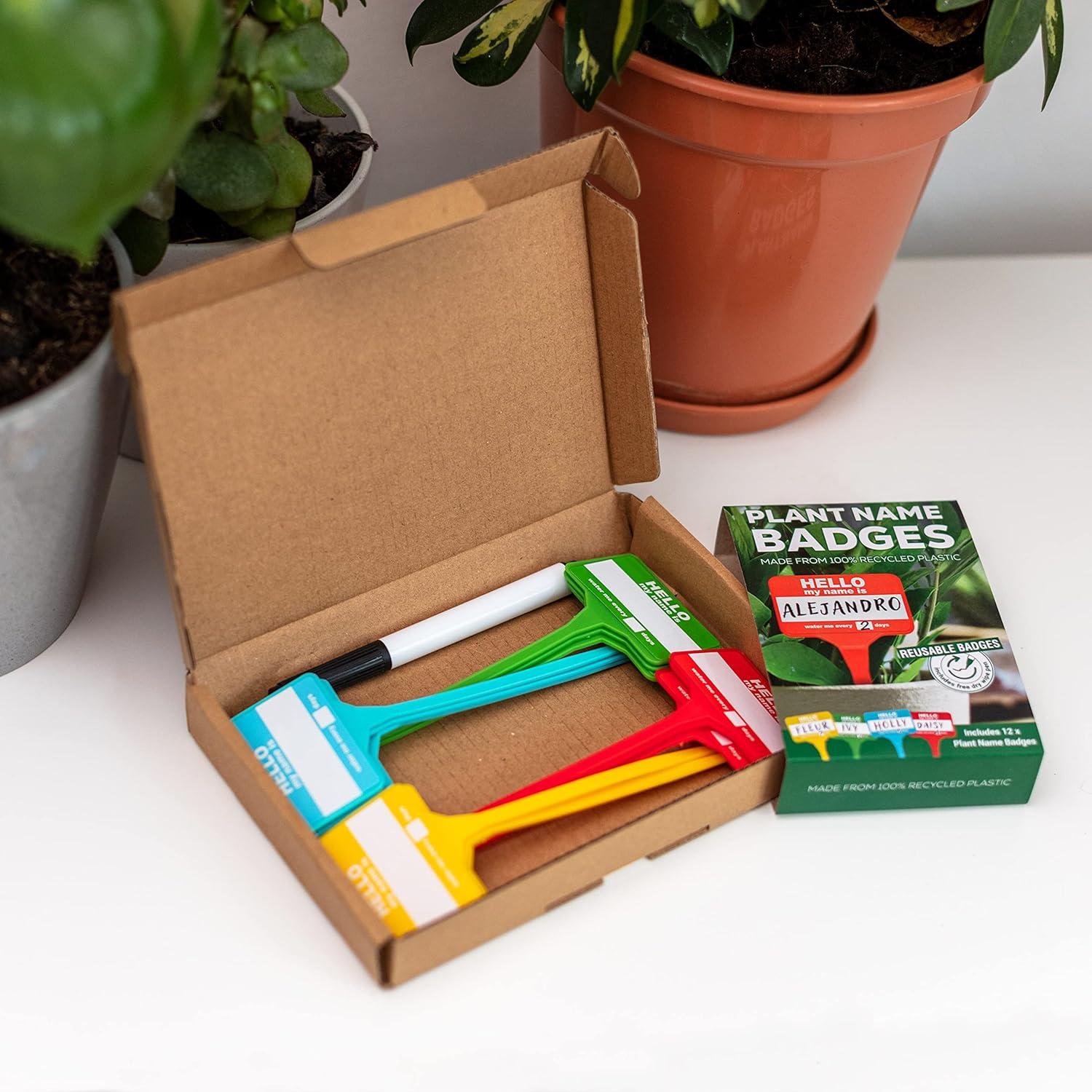 Etiquetas Borrables para Plantas Bubblegum Stuff - 12 Unidades Recicladas