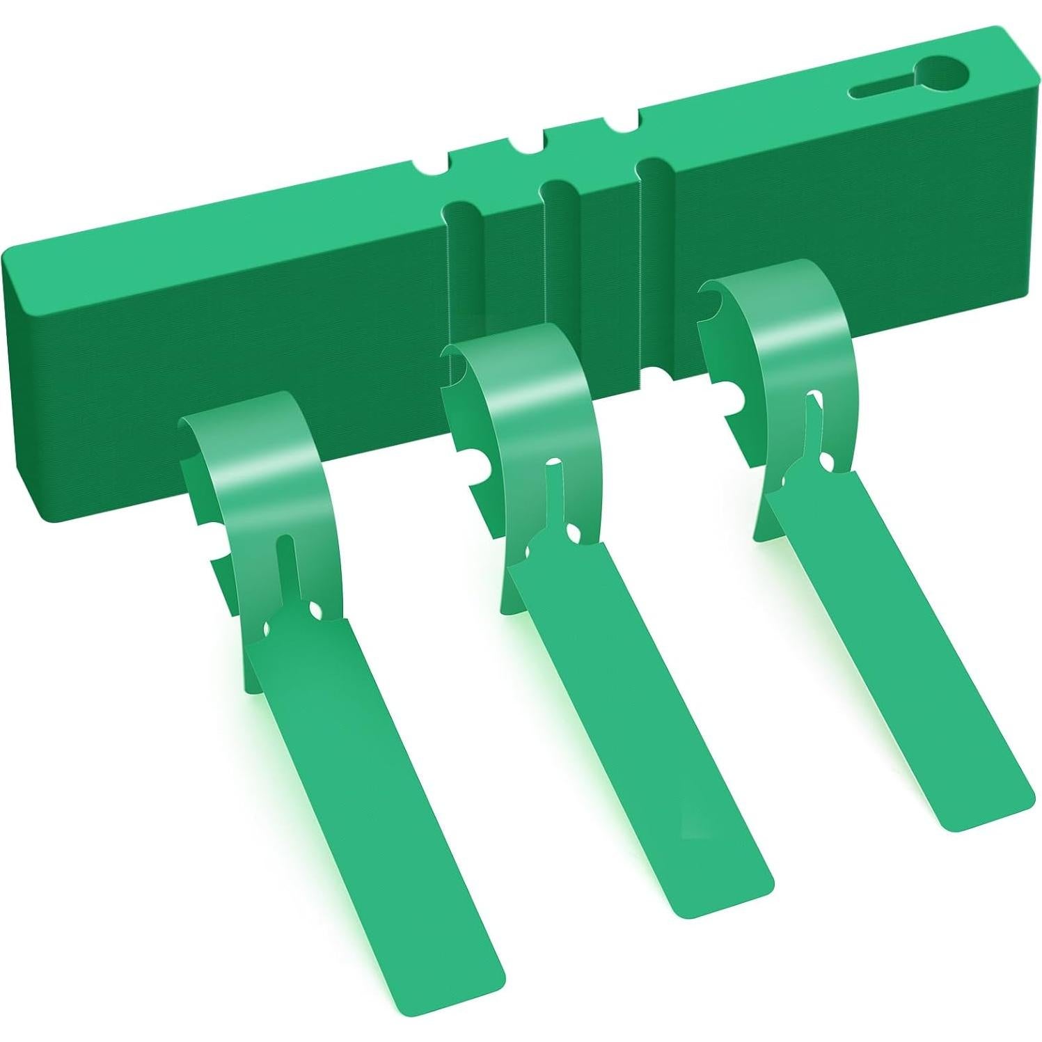 200 Etiquetas de Plantas AIQINHU PVC Verde 21 cm Impermeables