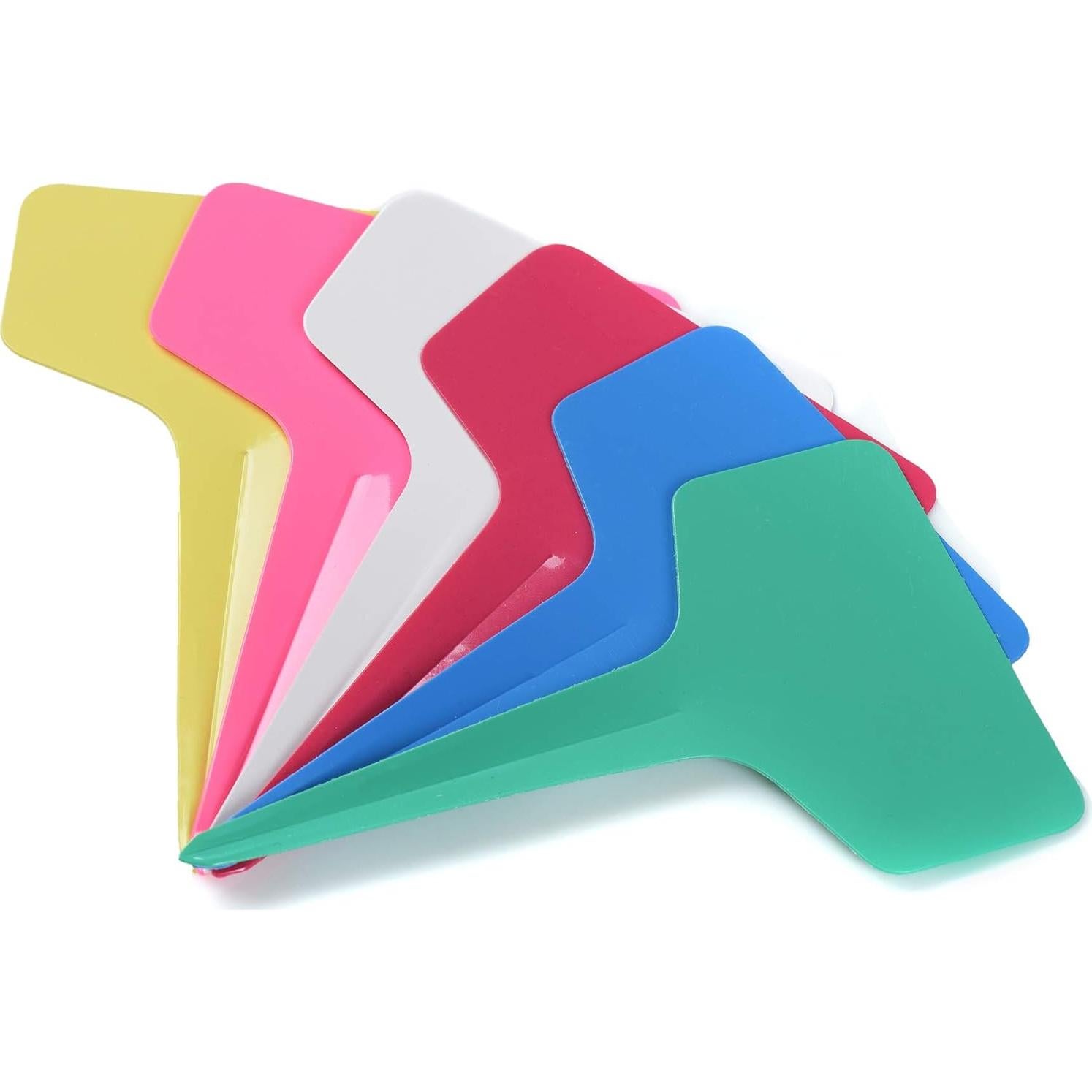 150 Etiquetas de Plantas MIHEY Tipo T con Bolígrafo 6 Colores