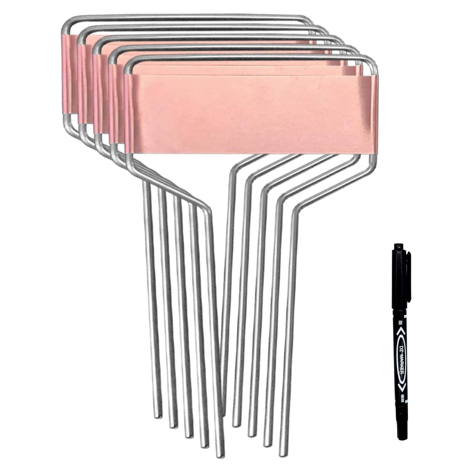 40 Etiquetas de Metal para Plantas Wehhbtye - Cobre Resistente