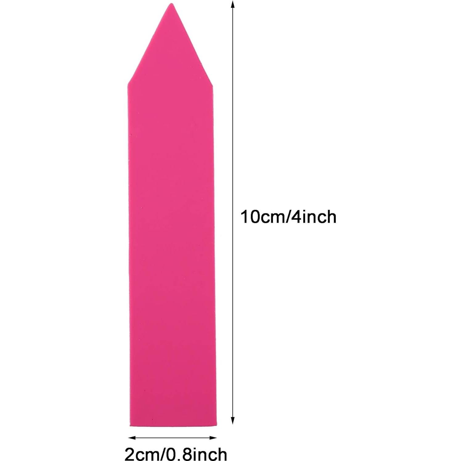 Etiquetas de Jardín MIHEY 1000 Pcs Rosa 10x2 cm PVC
