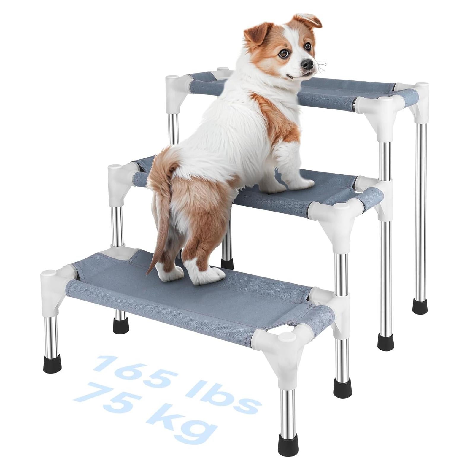 Escaleras para Perros Makerfire 3 Escalones Antideslizantes