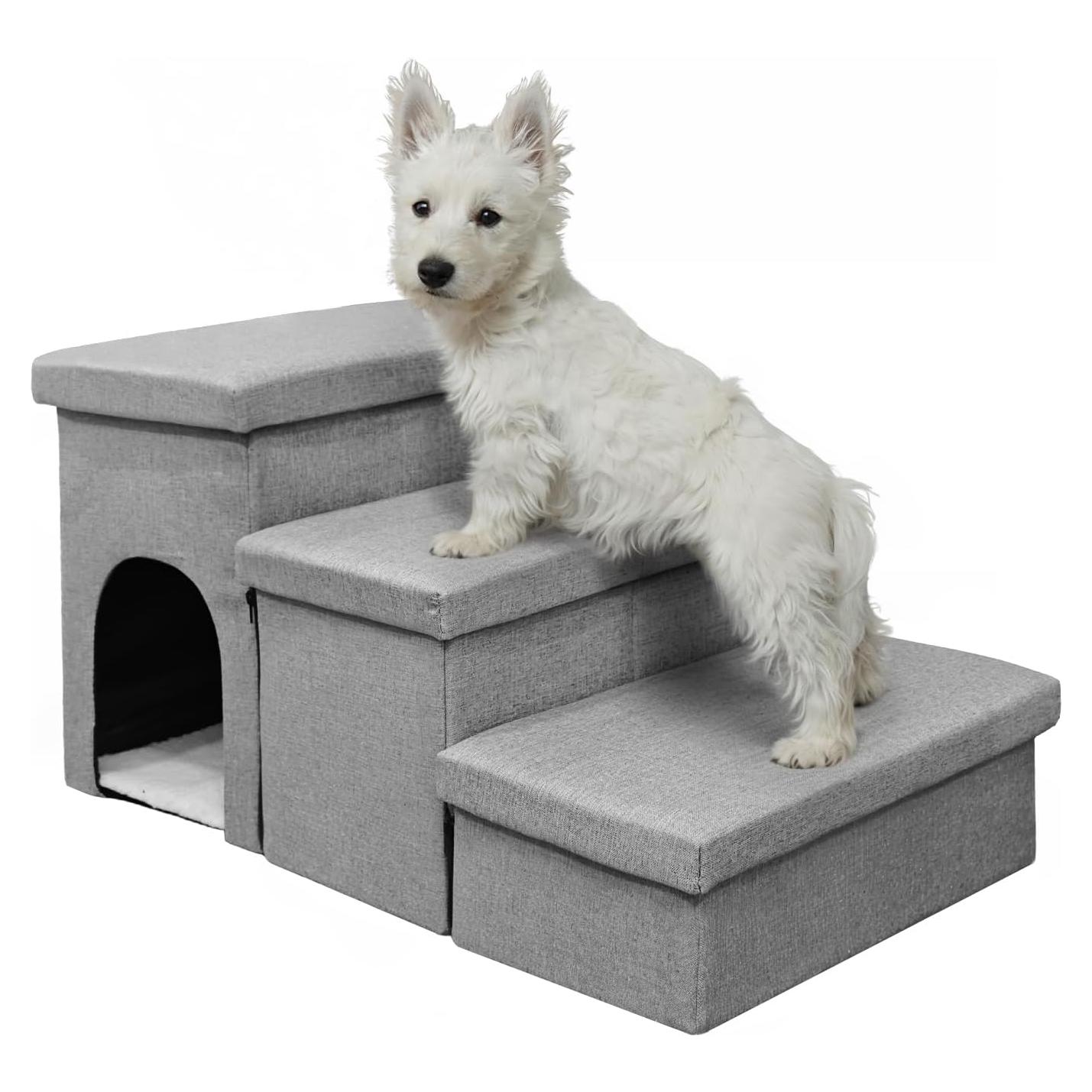 Escalera Plegable para Perros Wndy's Dream 3 Pasos 45.72 cm