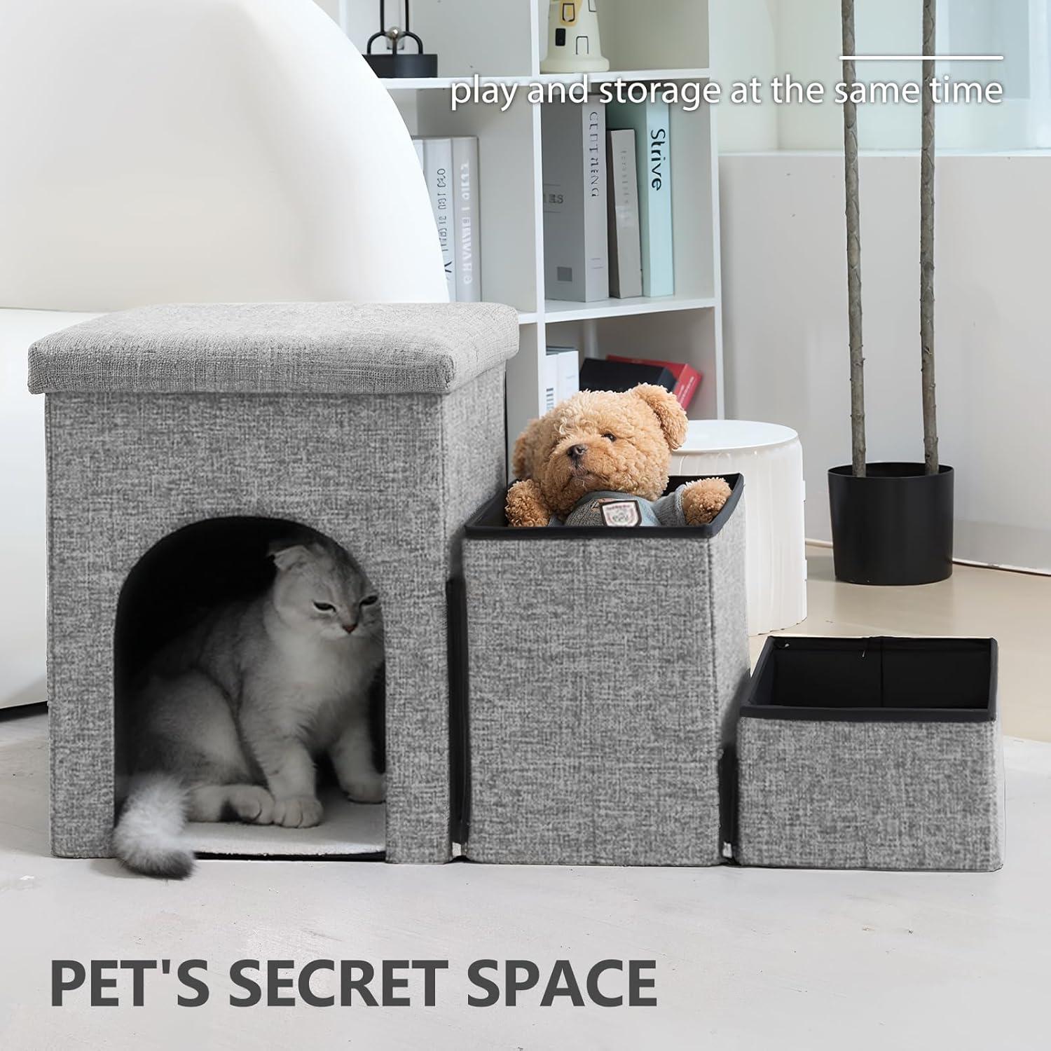 Escalera Plegable para Perros Wndy's Dream 3 Pasos 45.72 cm