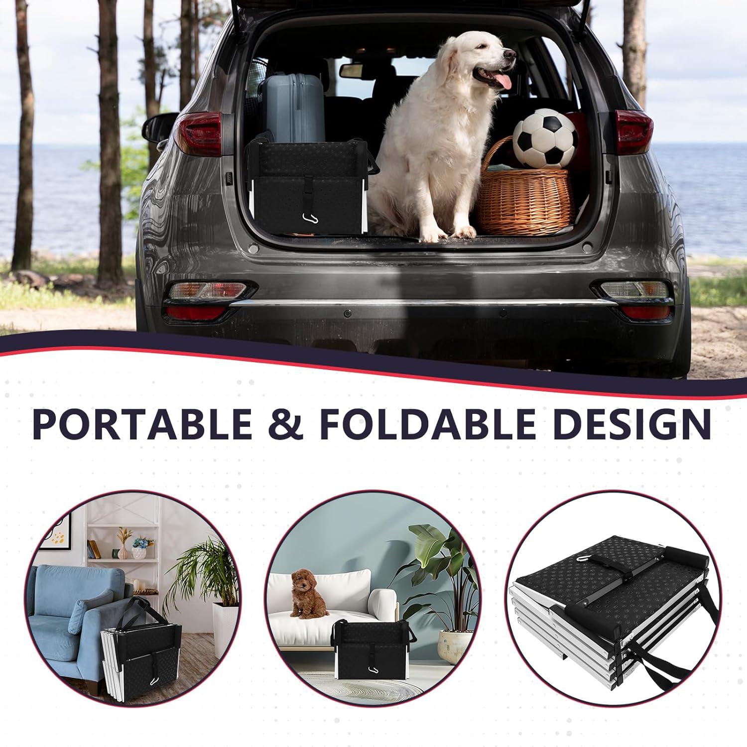 Escalera Plegable para Perros PENSUN Antideslizante 113.4kg