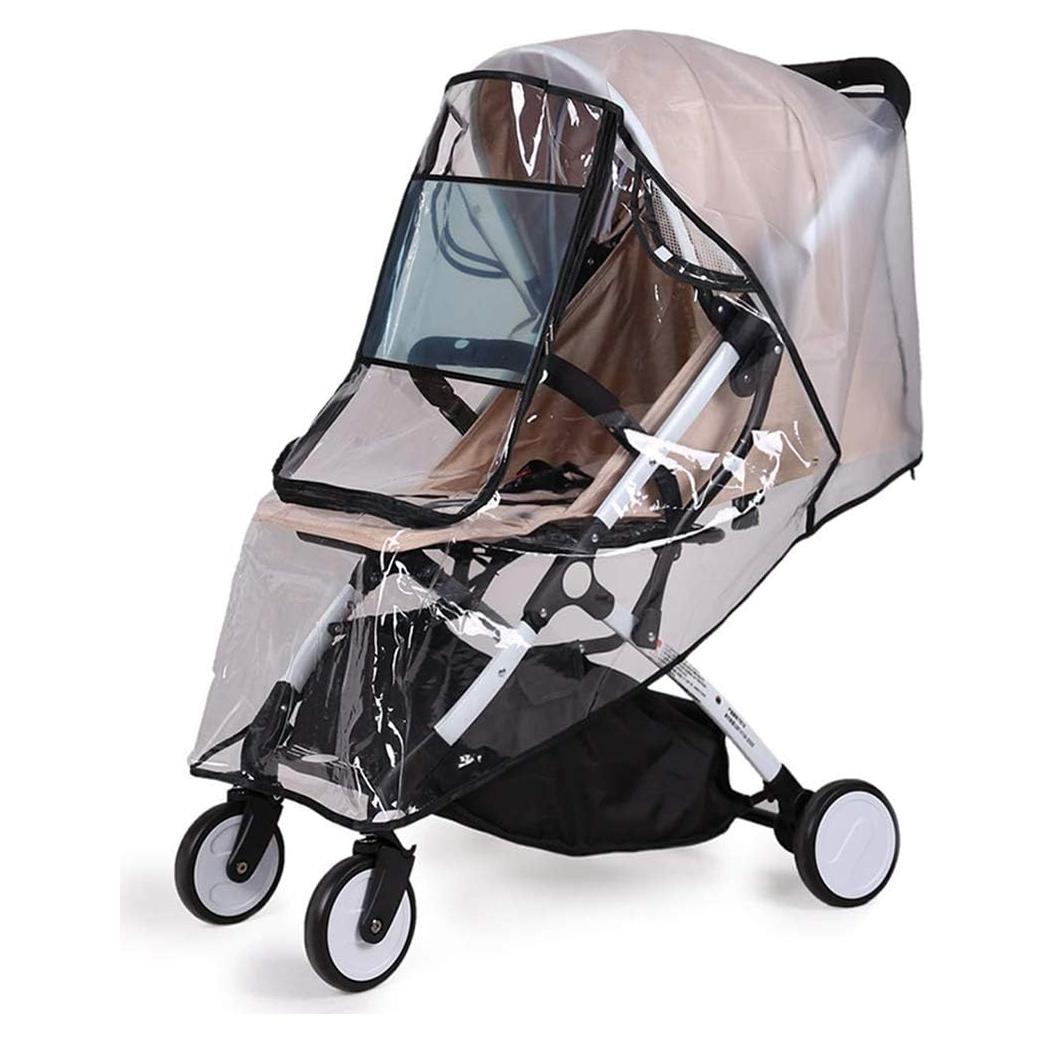 Cubierta de Lluvia Universal para Cochecito de Bebé EVA 56x99cm