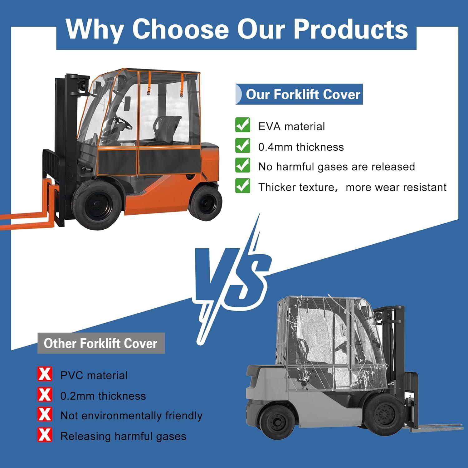 Cubierta para Camión Elevador Ciclvx - Protección Universal Resistente