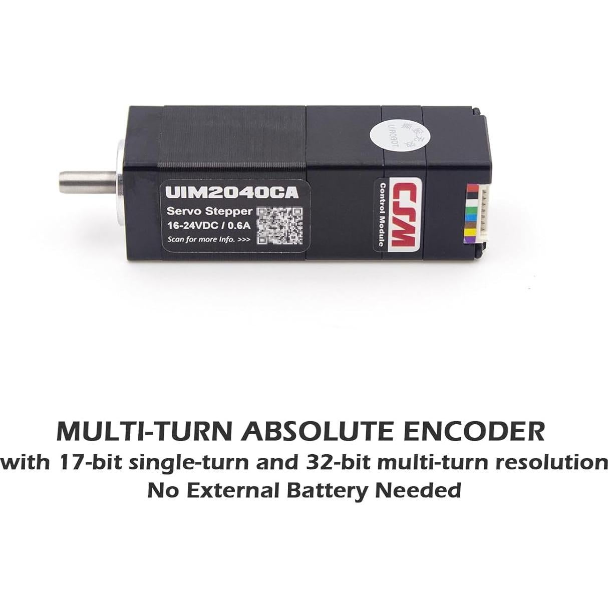 Motor Paso a Paso NEMA 8 UIROBOT con Encoder Absoluto 3000RPM