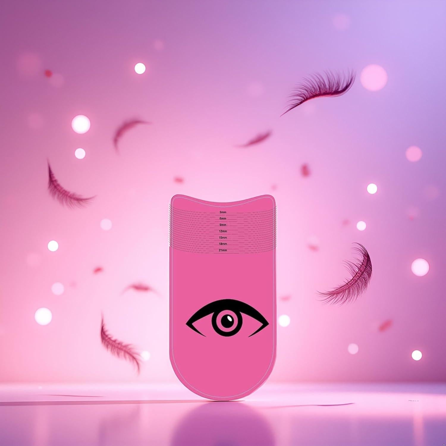 Regla de Medición de Pestañas Profesional Calsgkspray 11x8.2cm