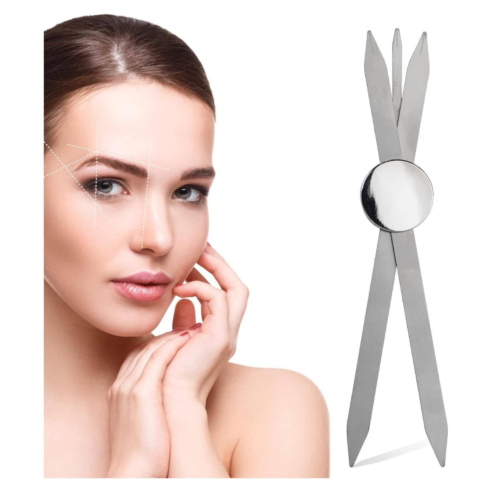 Regla de Cejas Charme Princesse Acero Inoxidable Plata