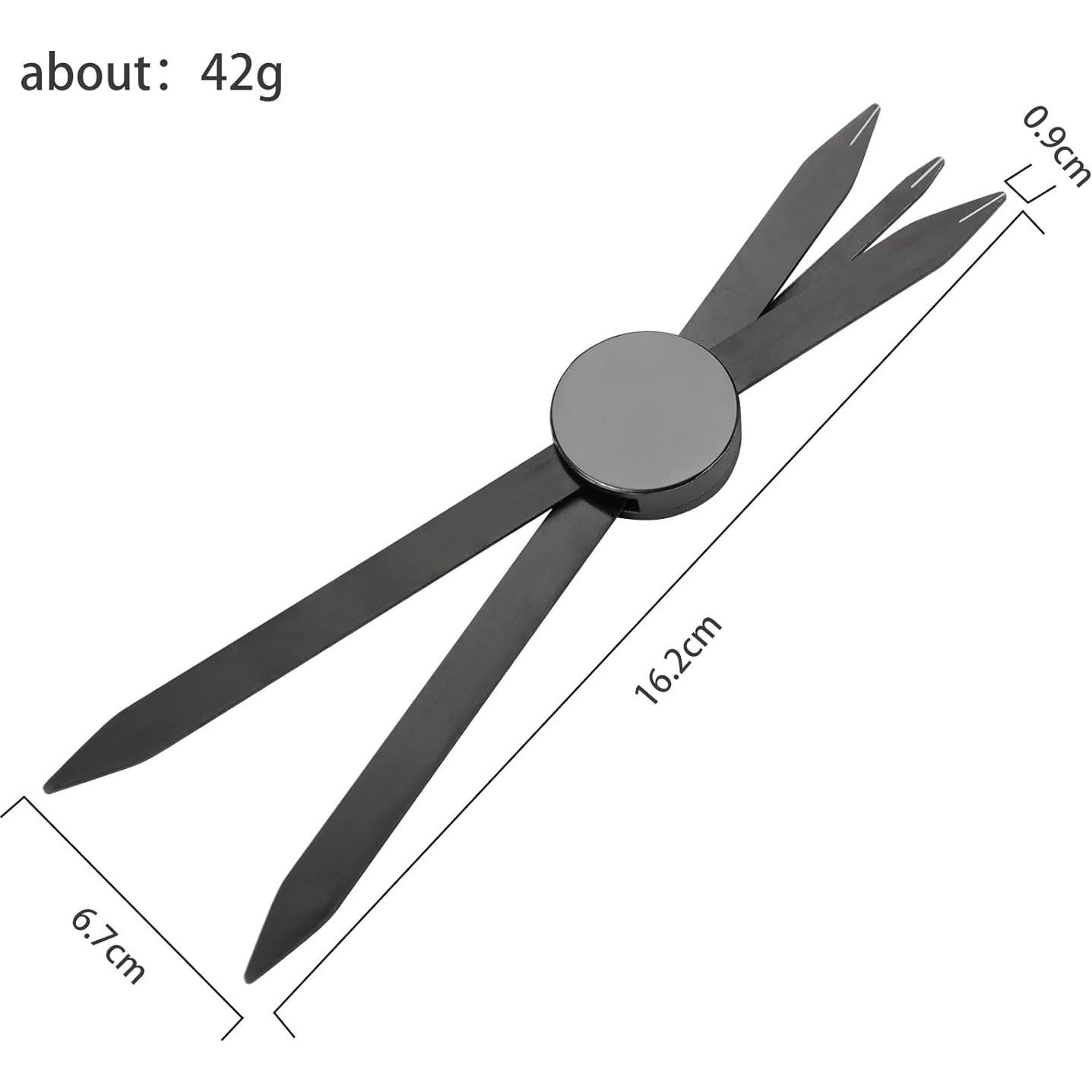 Regla de Cejas Charme Princesse Acero Inoxidable Plata