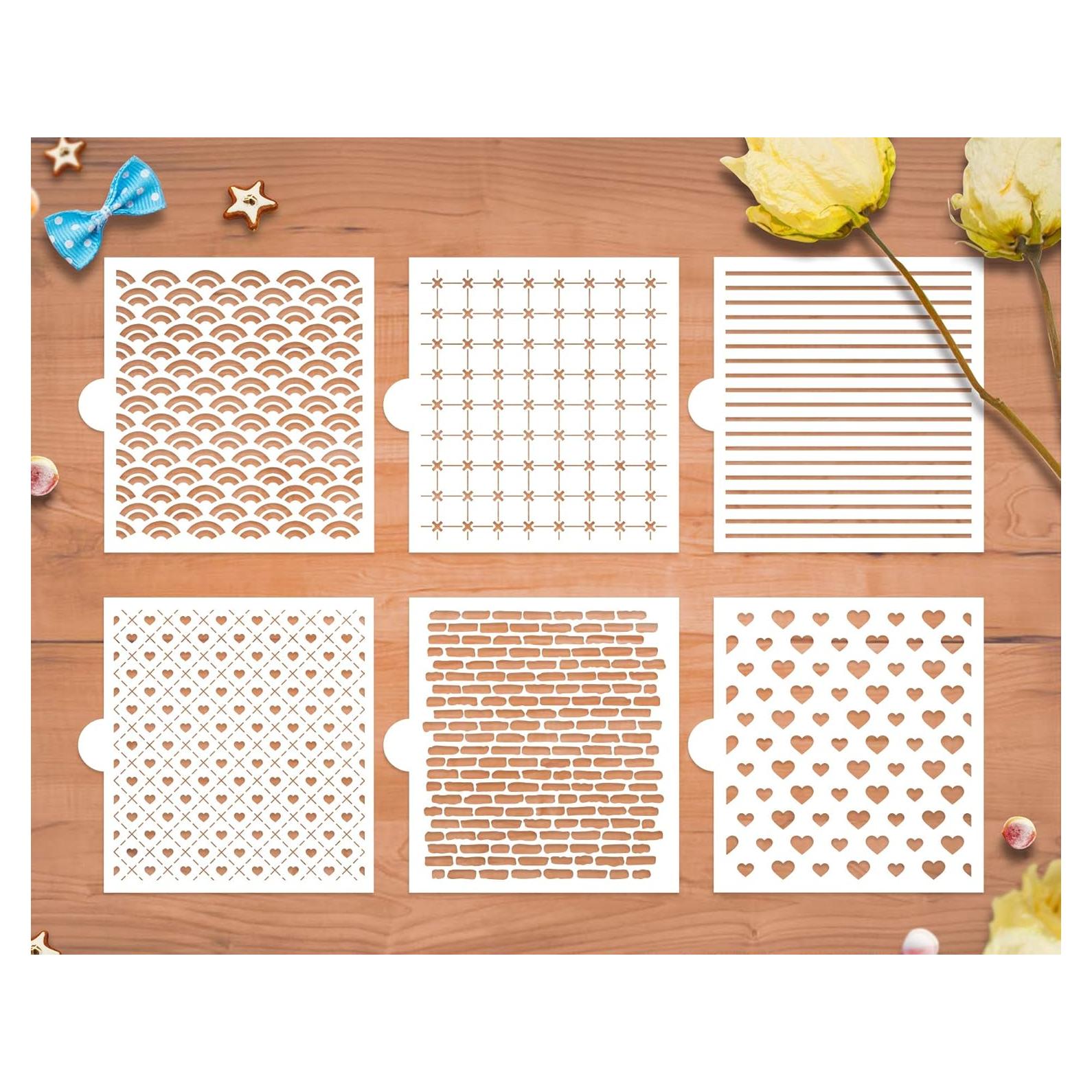 Plantilla para Galletas G GSS Designs 6 Piezas 15.24 cm