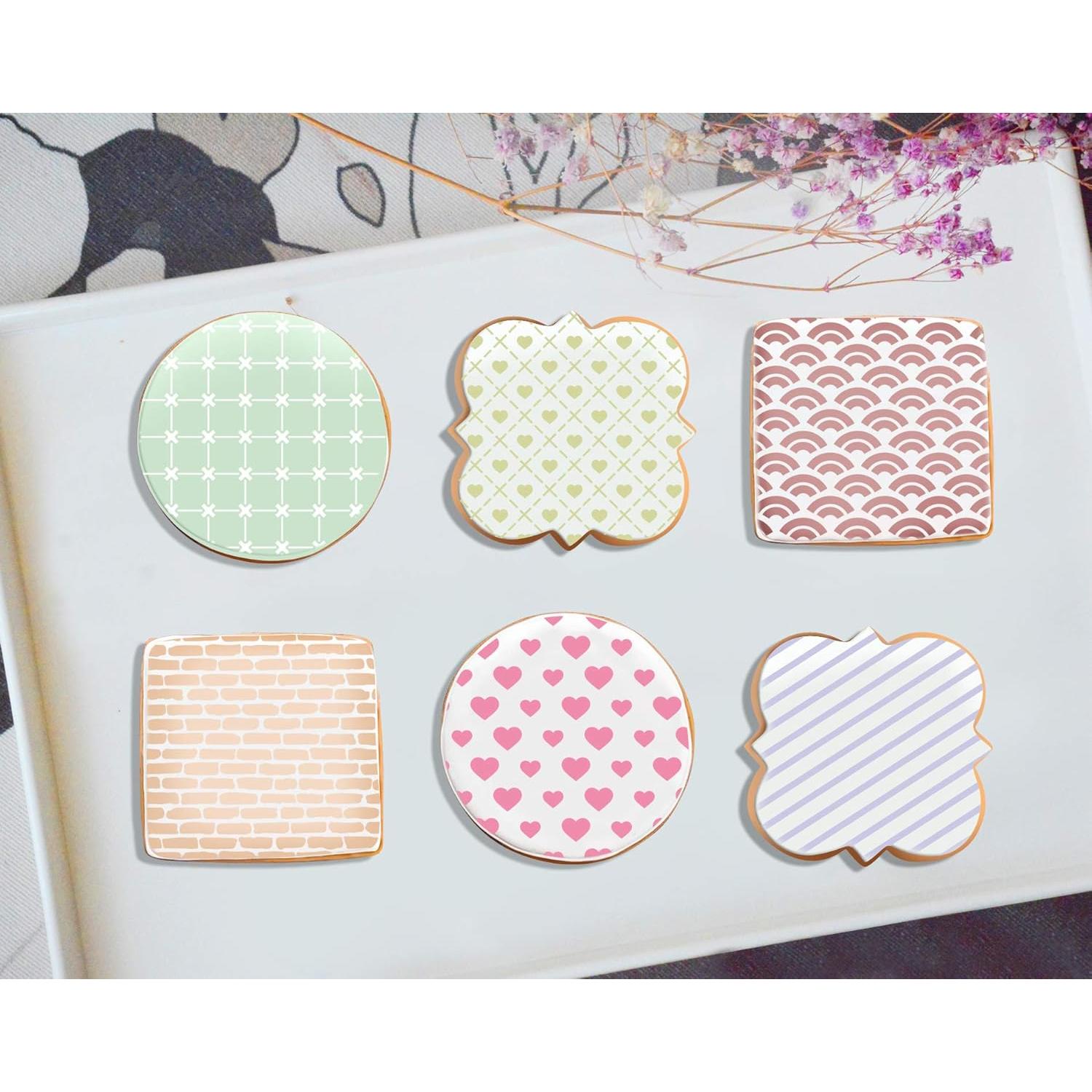 Plantilla para Galletas G GSS Designs 6 Piezas 15.24 cm