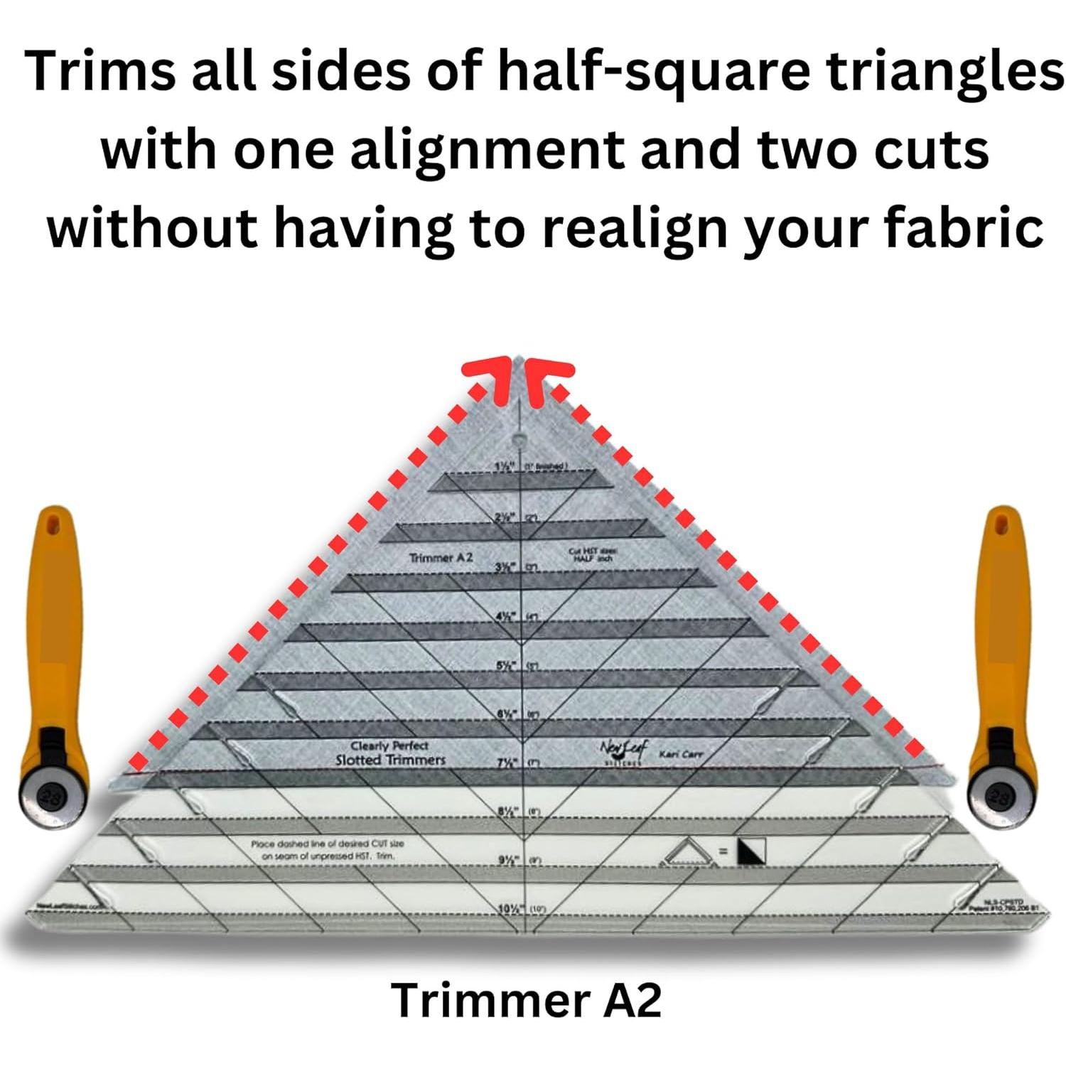 Plantilla de Cortador Ranurado Cleary A2 New Leaf Stitches - 6 Tamaños 5.5 a 10.5 Pulgadas