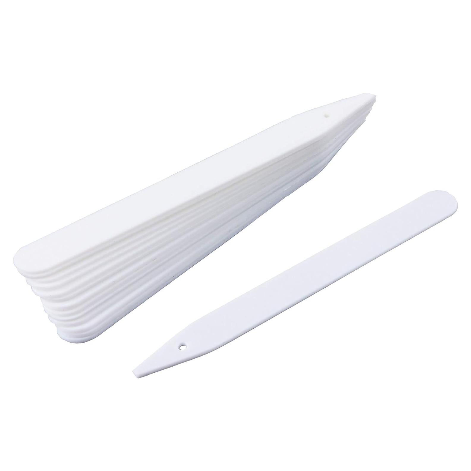Marcadores de Plantas Delatanus 100pcs 15.24x1.52cm Blanco