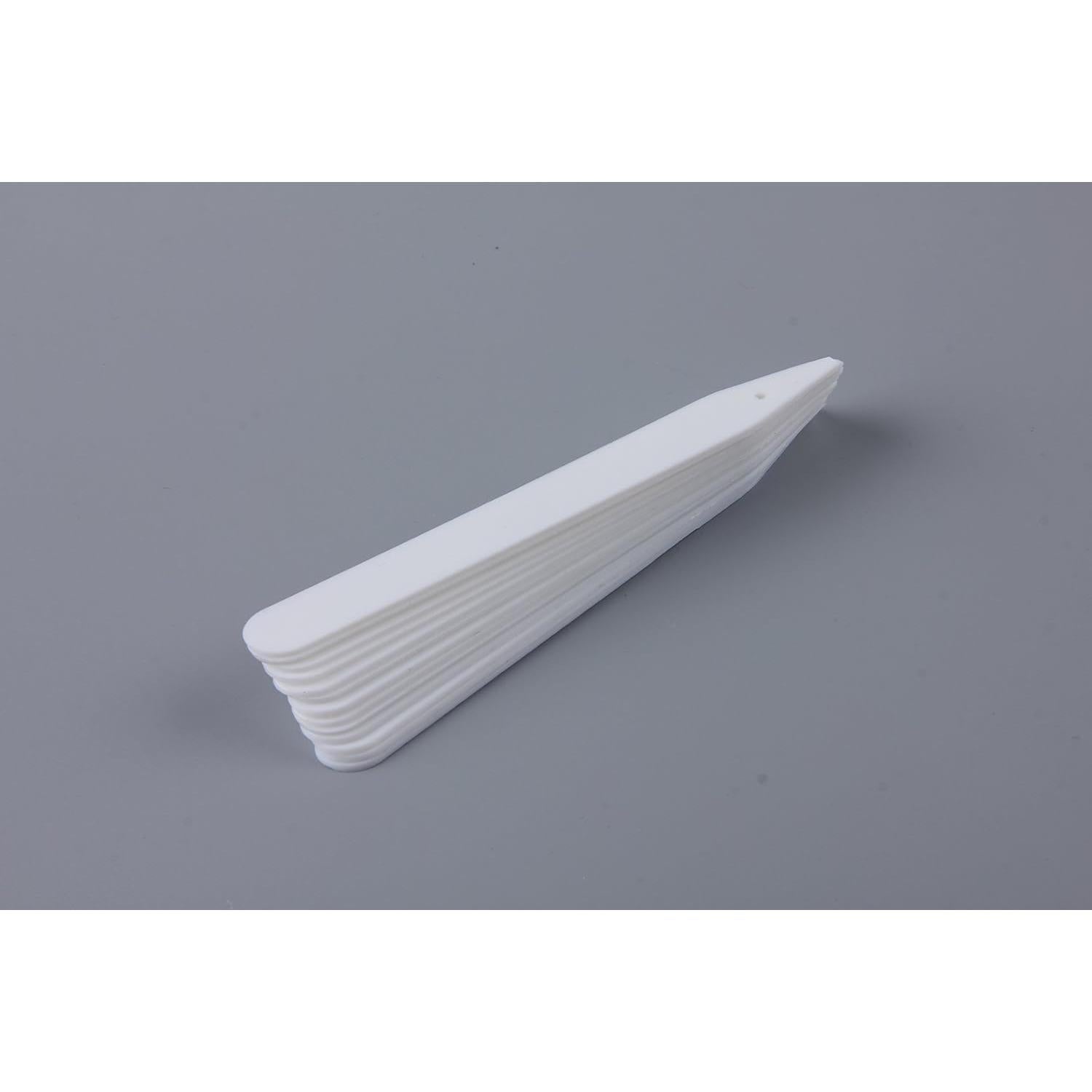 Etiquetas para Plantas Delatanus 200pcs 12cm PVC Blanco