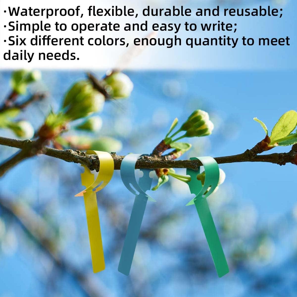 120 Etiquetas de Plástico para Plantas Yuntop - Impermeables y Reutilizables