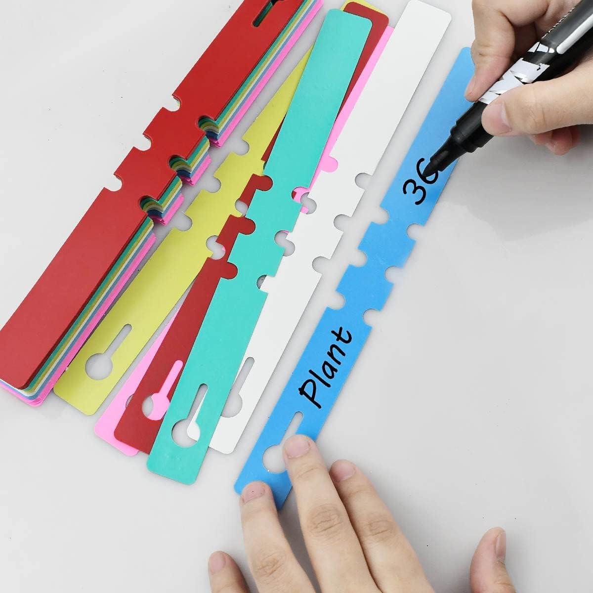 120 Etiquetas de Plástico para Plantas Yuntop - Impermeables y Reutilizables