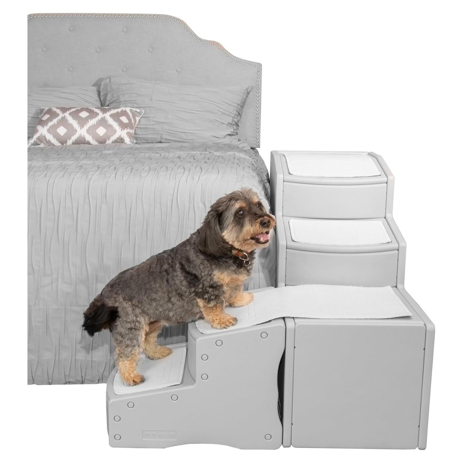 Escalera para Mascotas Pet Gear Easy Step Ajustable 34kg