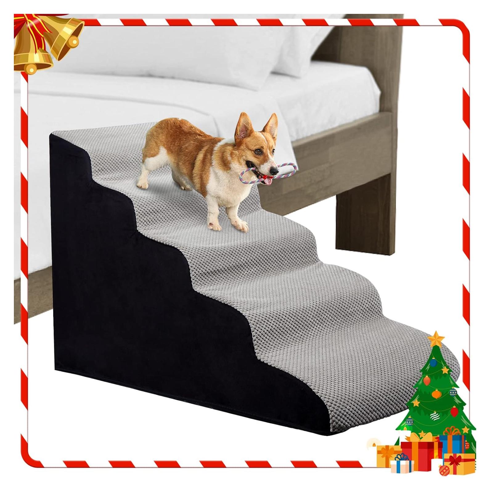 Escaleras para Perros LitaiL 5 Pasos 61 cm Antideslizante