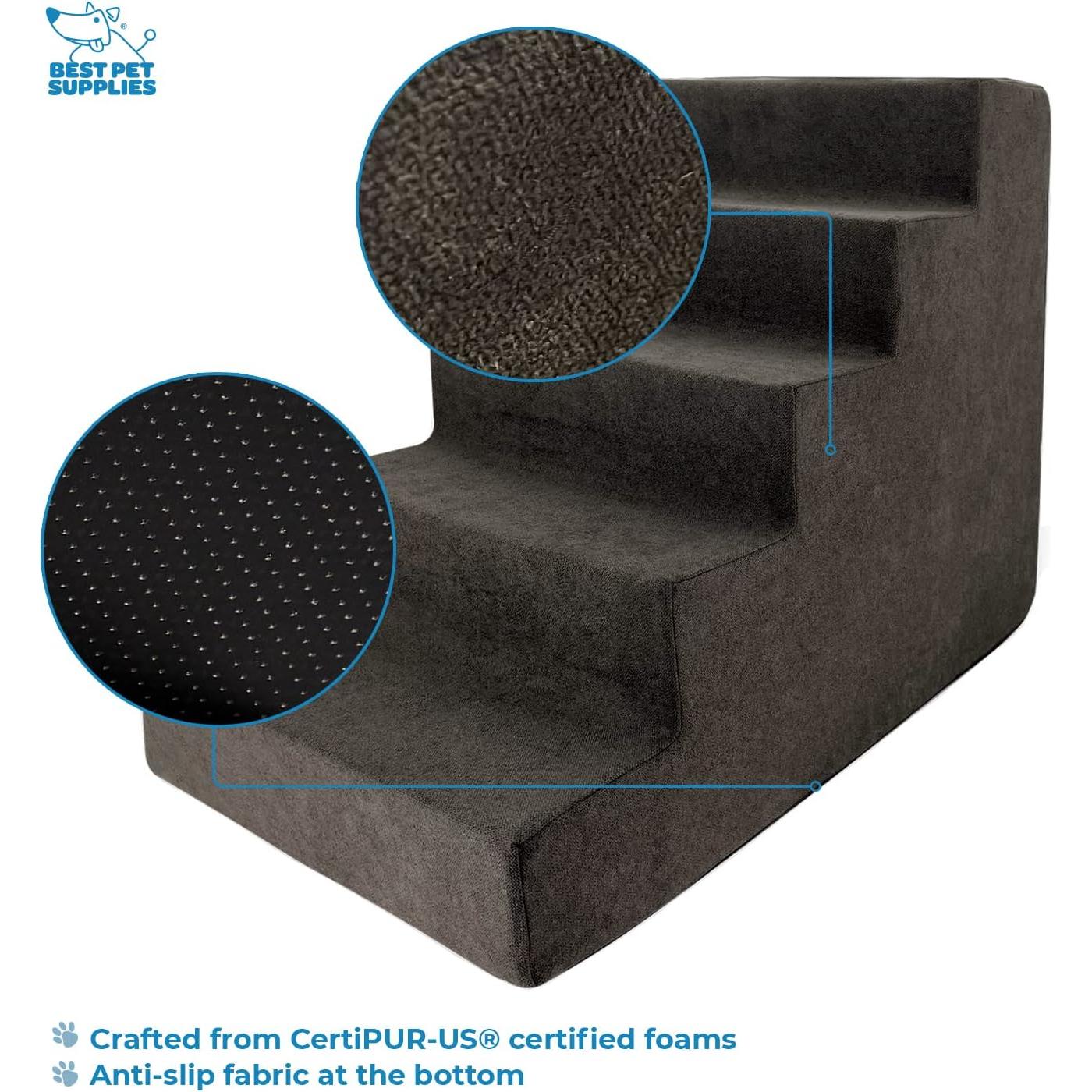 Escaleras de Espuma para Perros y Gatos Mejores Suministros 5 Escalones