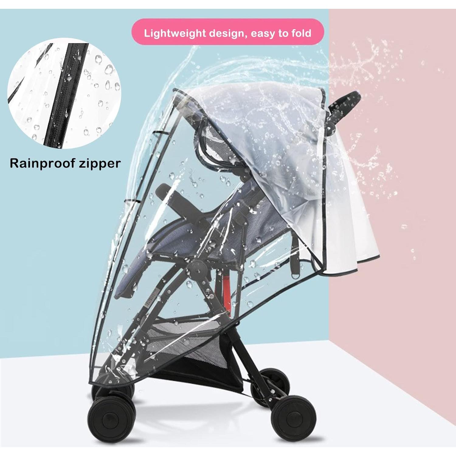 Cubierta de Lluvia Universal para Cochecito Bebé YRCFYZ-0227-01
