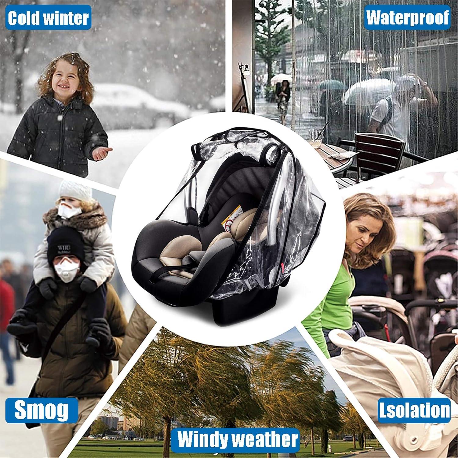 Cubierta de Lluvia Universal para Asiento de Coche ZY015-1