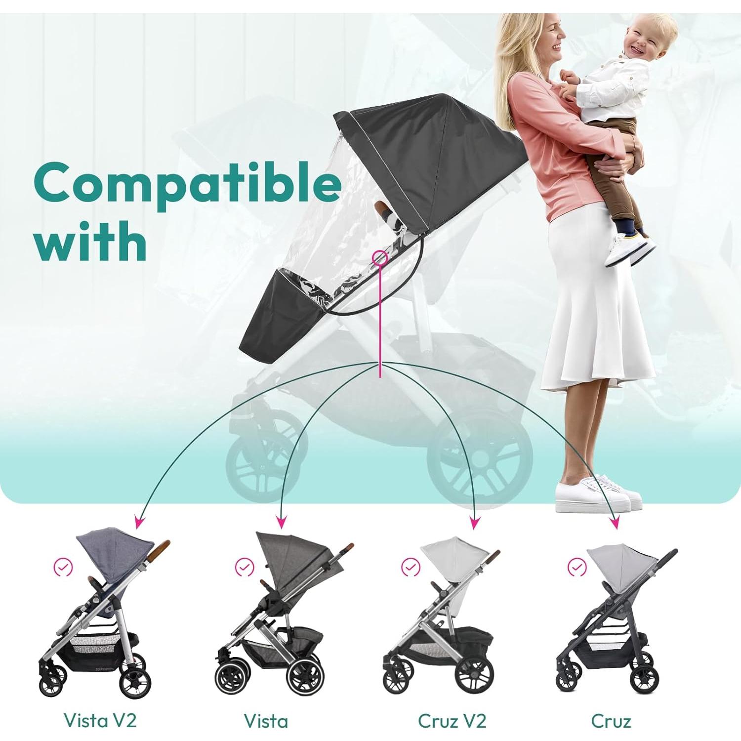 Cubierta de Lluvia UPPAbaby Vista/Cruz - Protección Completa