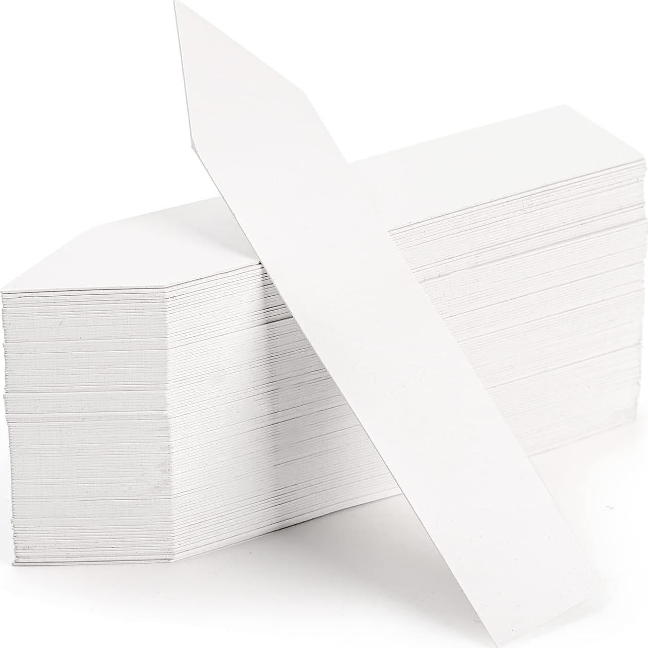 Etiquetas de Plantas Blancas 1000 Pcs Foraineam 10x2 cm